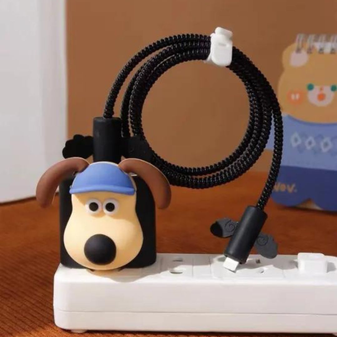 Dog Apple Charger Cover for 18-20W | Hanging Owl India