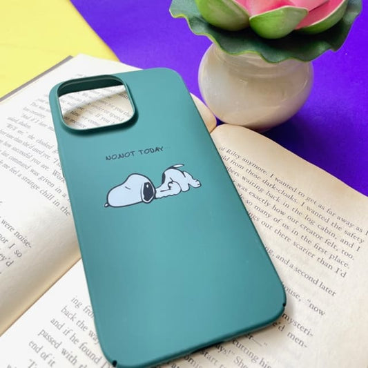 Snoopy Dog Printed Cases for iPhone 14 Series in India | Hanging Owl