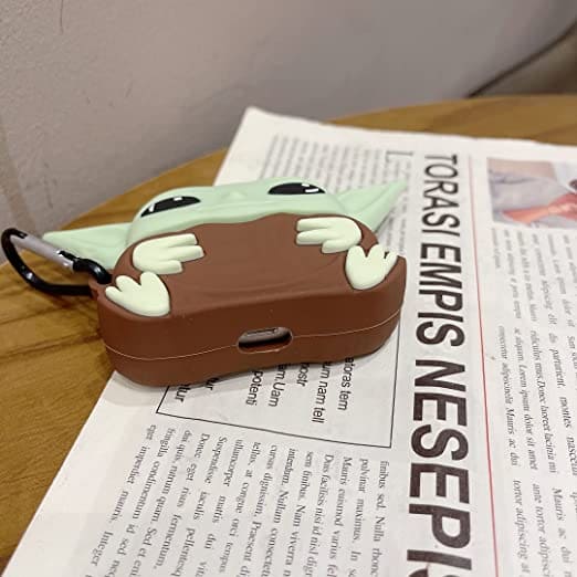 Baby Yoda Apple Airpods Cases For Pro1 Generation from hanging owl