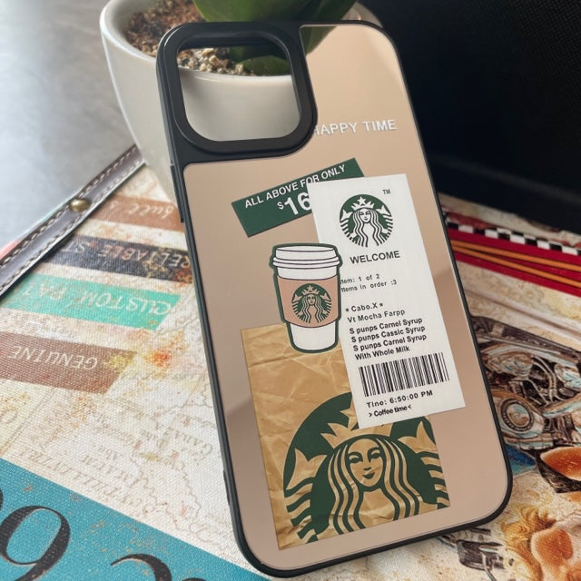 Mirror Finish Star-Bucks Case For iPhone 11