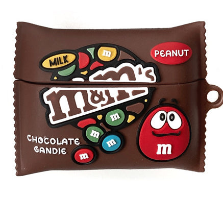 M&M Chocolate Apple Airpods Cases For Pro1 & Pro2 Generation