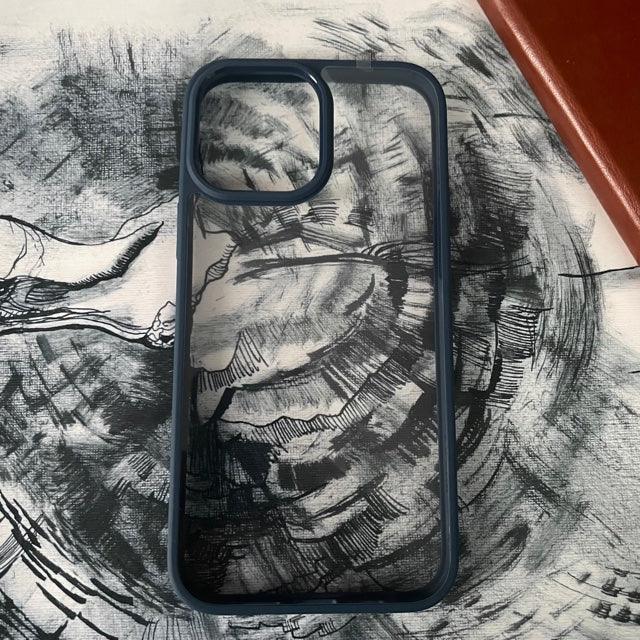 Drop Proof Transparent Sleek Case For iPhone 13 Series - Hanging Owl India