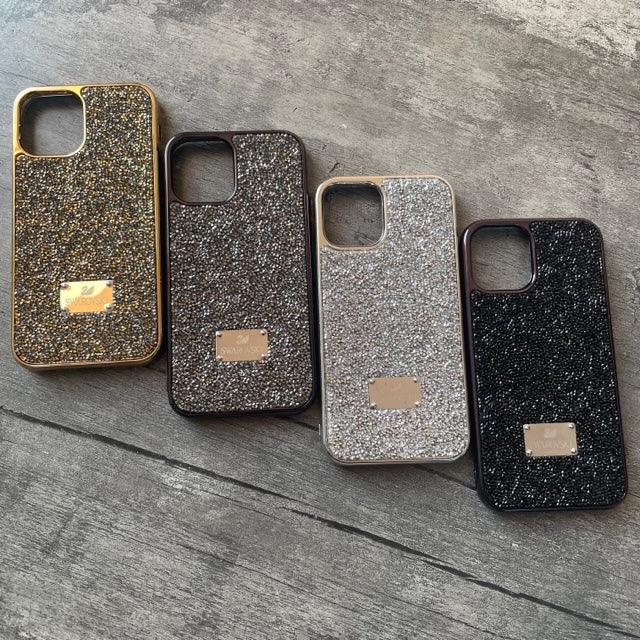 Glittery Crystal Cases For Iphone 11-12-13 Series - Hanging Owl India