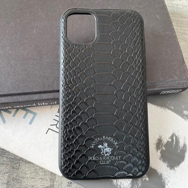 Knight Series For iPhone 11-12 (Series) Santa Barbara Leather Cover - Hanging Owl India