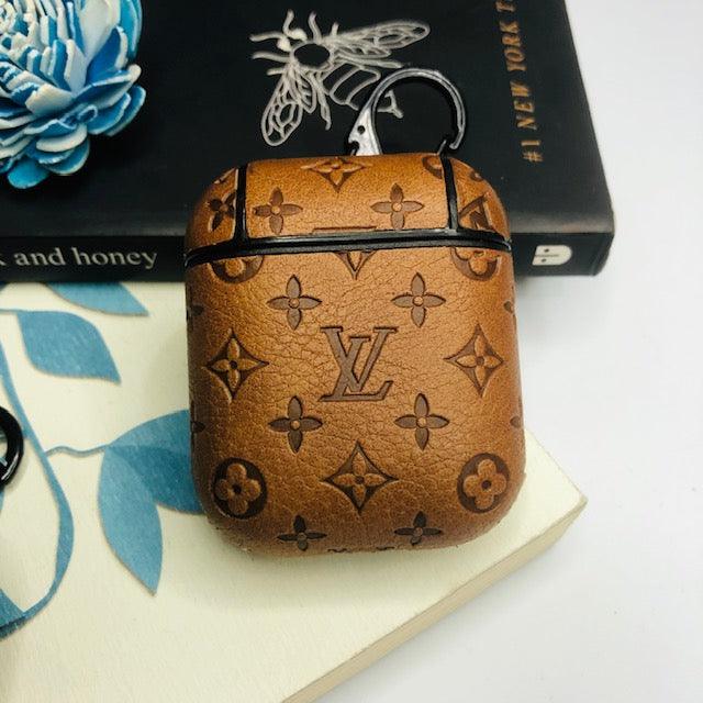 Monogram Lv Design leather AirPods Case - Hanging Owl India