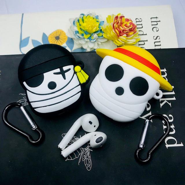Pirate Jack Silicone Apple Airpods Case Cover For 1-2 Generation