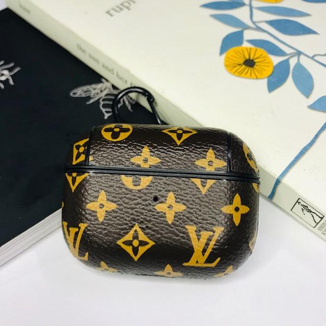 Square & Monogram Lv Design leather AirPods Pro Case - Hanging Owl India