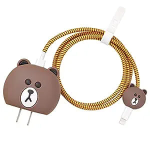 Bear Apple Charger Cover For 18-20W from hanging owl