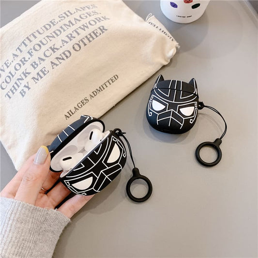 Black Panther Silicone Airpods Cover For Apple Airpods Pro1 Generation - Hanging Owl INDIA