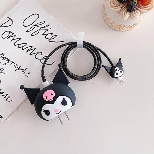 Black Witch Apple Charger Cover For 18-20W from hanging owl