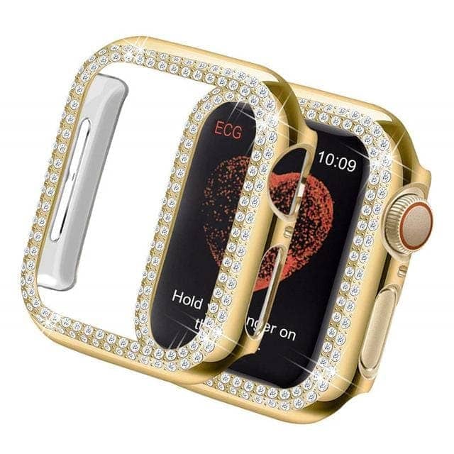 Dazzle Series Diamond Tempered Case for Apple Watch 49mm