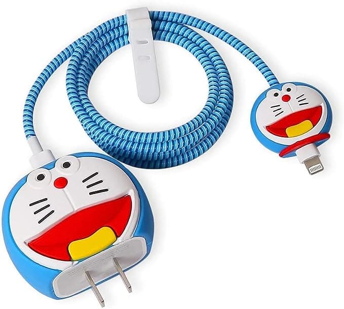 Doraemon Apple Charger Cover For 18-20W from hanging owl