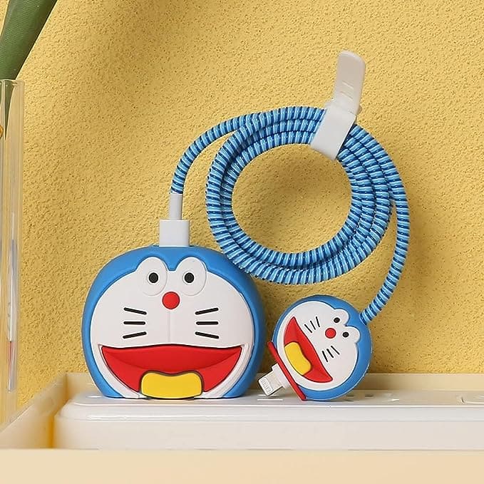 Doraemon Apple Charger Cover For 18-20W from hanging owl