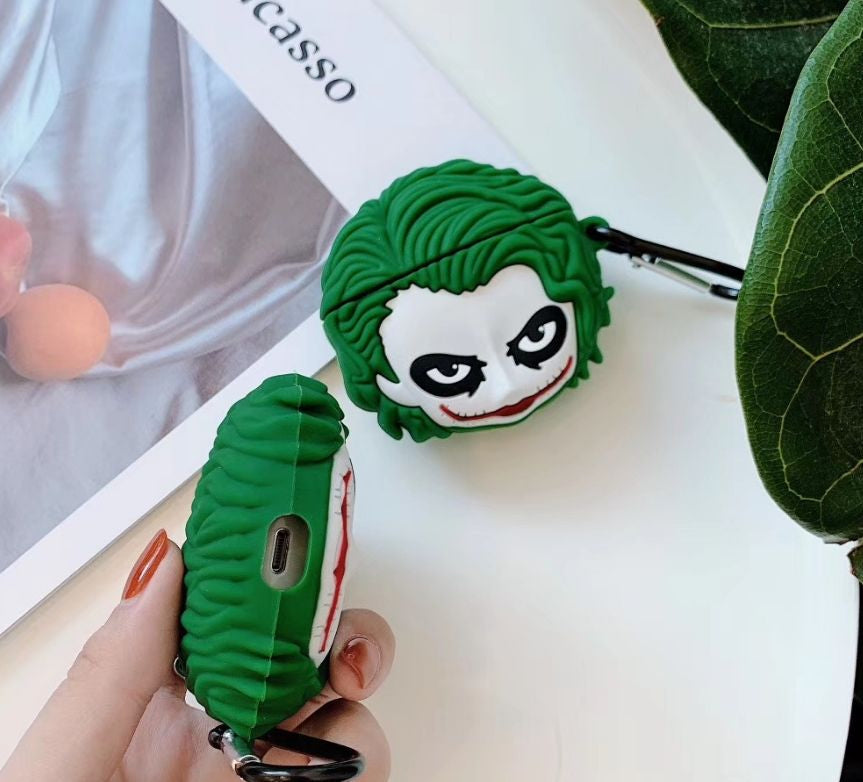 Joker Silicone AirPods Cover For Apple AirPods Pro1 Generation from hanging owl 