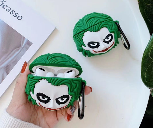 Joker Silicone AirPods Cover For Apple AirPods Pro1 Generation from hanging owl 