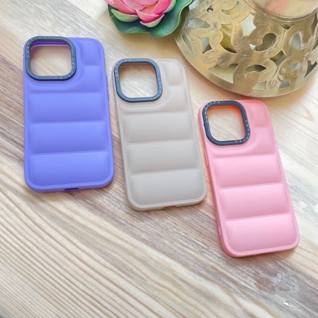 Puffer Soft Silicone Case For iPhone 14 Series from hanging owl