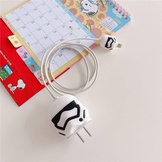 Stormtrooper Apple Charger Cover For 18-20W from hanging owl