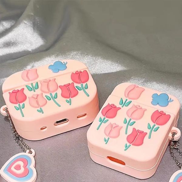 Tulip Apple Airpods Cases For Pro1 & Pro2 Generation from hanging owl  best Apple Airpods Pro Case cover in india 