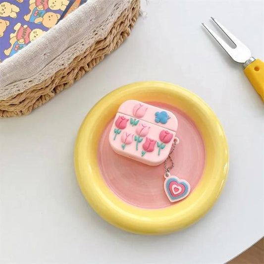 Tulip Apple Airpods Cases For Pro1 & Pro2 Generation from hanging owl  best Apple Airpods Pro Case cover in india 