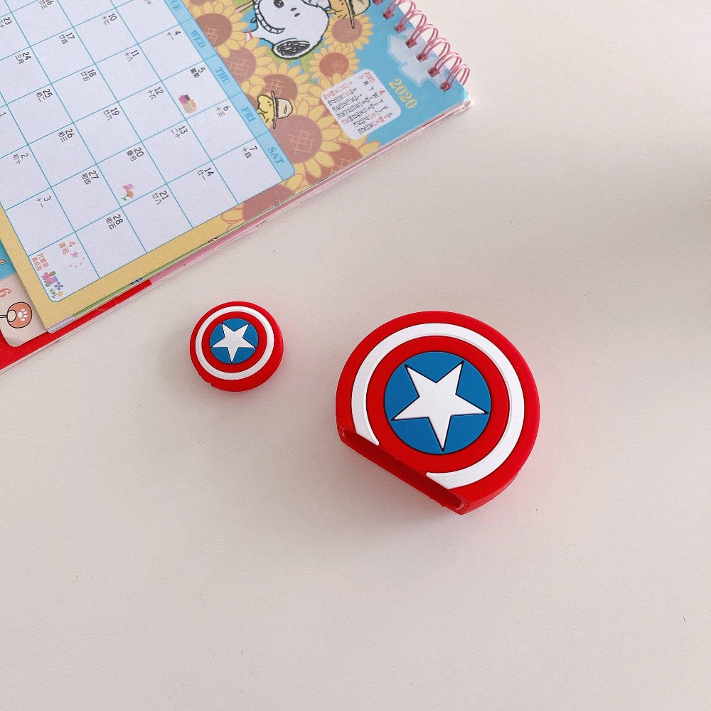 Captain America Apple Charger Cover For 18-20W from hanging owl 