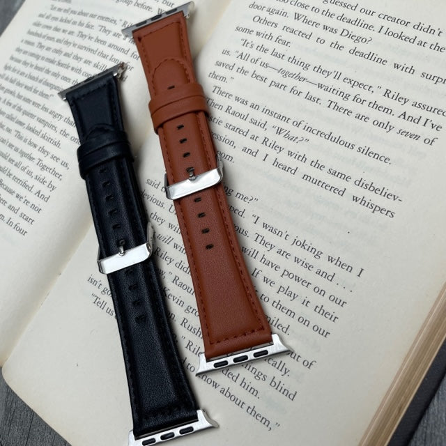 Vegan Leather Classic Apple Watch Band for 42-44-45-49 mm