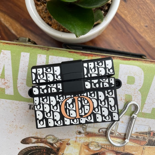 C-D Purse Silicone Airpods Case Cover For Airpods Pro