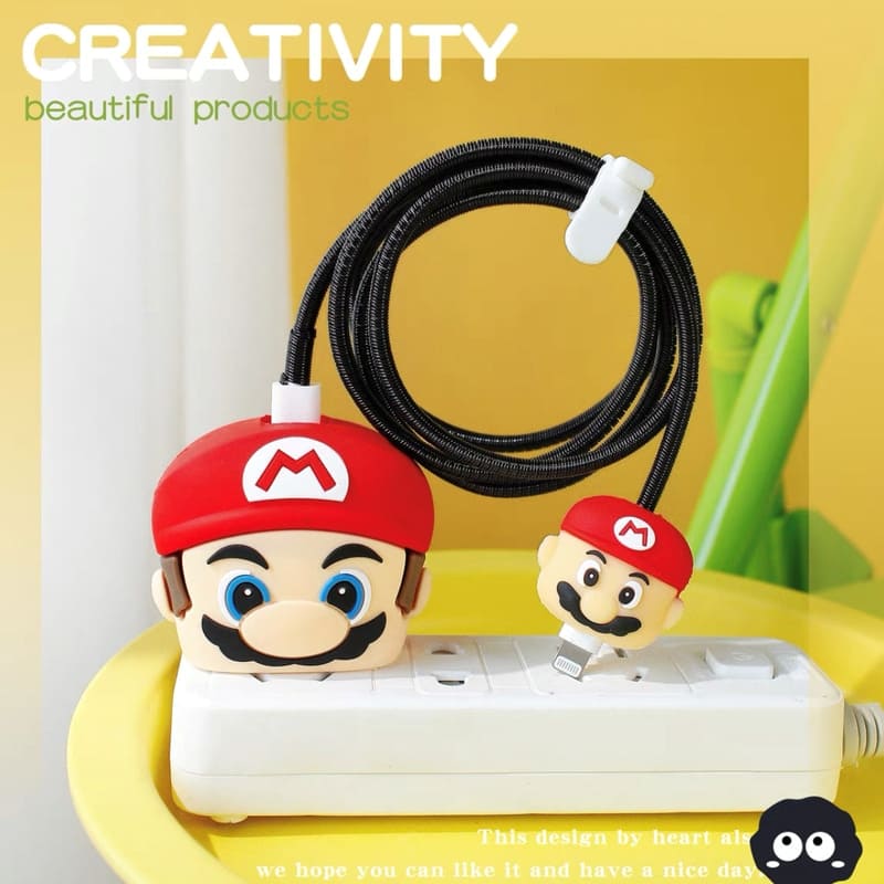 Mario Apple Charger Cover For 18-20W from hanging owl