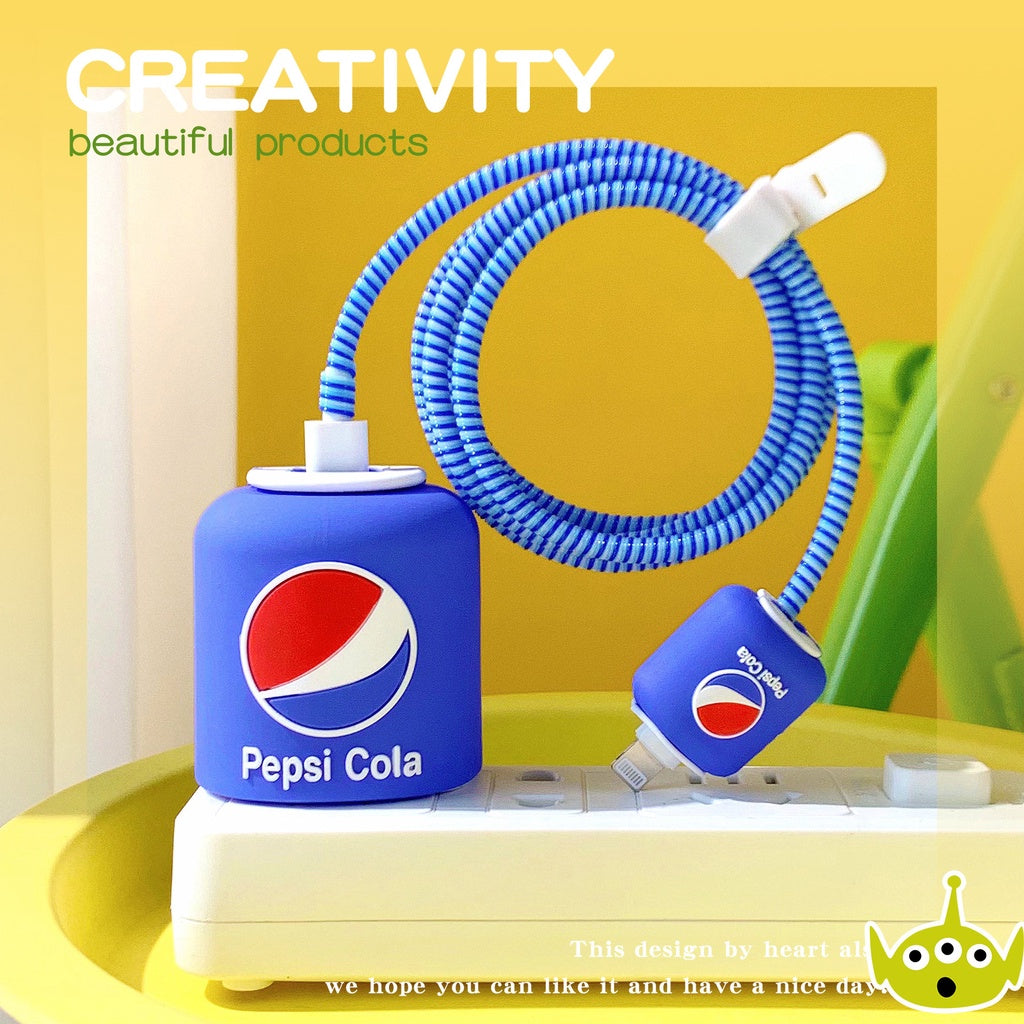 Pepsi Cola Apple Charger Cover For 18-20W from hanging owl