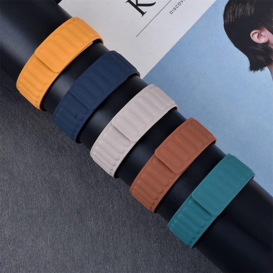 Silicone Magnetic Link Band For Apple Watch 42-44-45-49 mm