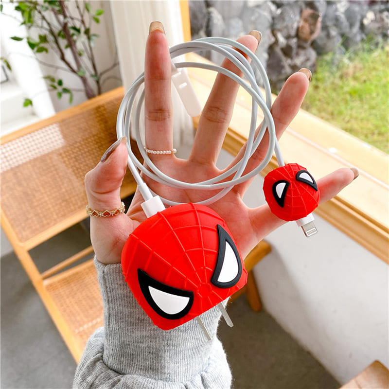Spider-Man Apple Charger Cover For 18-20W from hanging owl