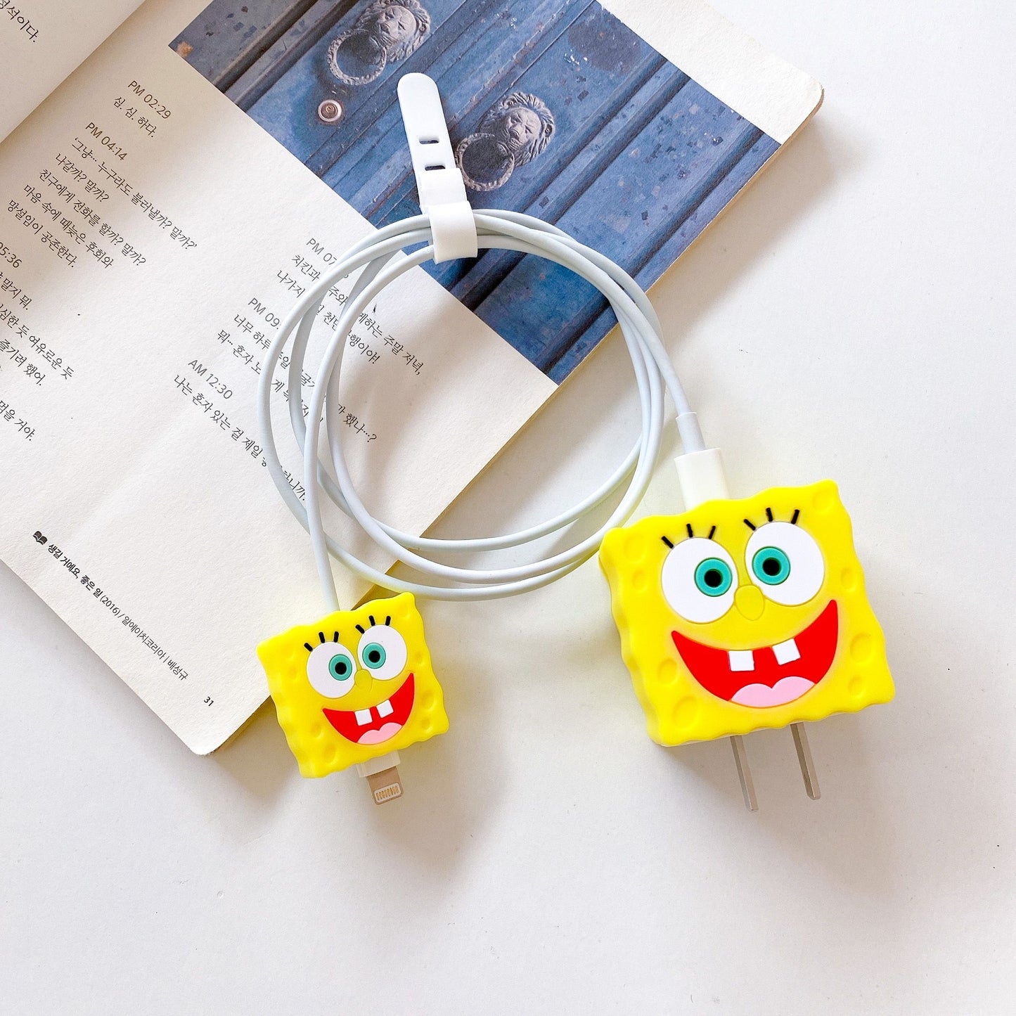 Spongebob Apple Charger Cover For 18-20W from hangingowl