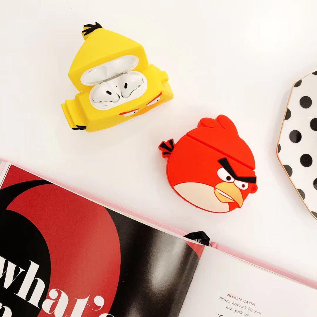 ANGRY BIRDS SILICONE AIRPODS CASE FOR 1 & 2 - Hanging Owl  India
