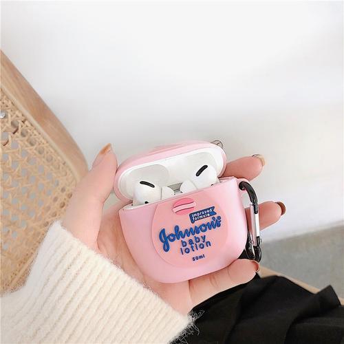 Baby Lotion Silicone Apple Airpods Cover For Pro1 Generation from hangingowl