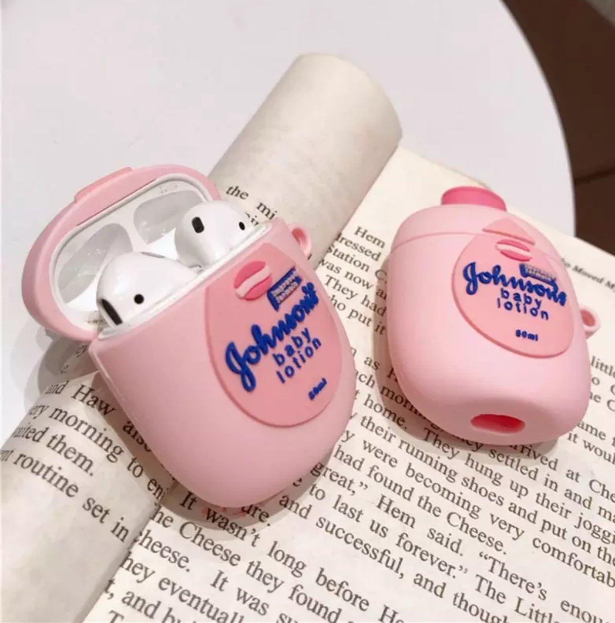 Baby Lotion Silicone Airpods Case Cover For 1-2 & Pro - Hanging Owl  India