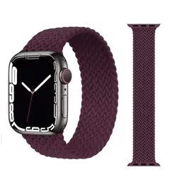 Braided Solo Stretchable Loop Band For Apple Watch 38-40-41 mm - Hanging Owl 