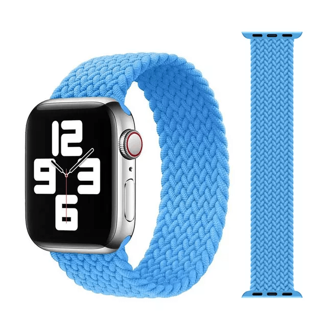 Braided Solo Stretchable Loop Band For Apple Watch 42-44-45-49 mm Apple Watch Band - Hanging Owl  India 