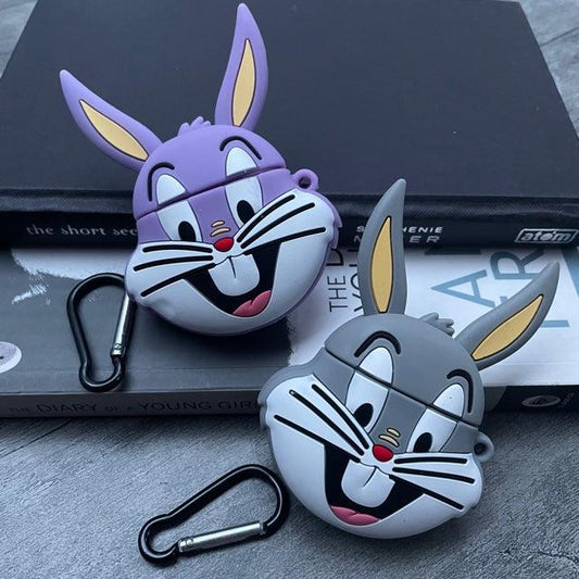 Bugs & Lola Bunny Silicone AirPods Case Cover For 1&2 - Hanging Owl  India