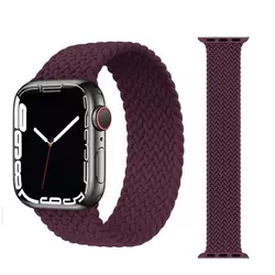 Braided Solo Stretchable Loop Band For Apple Watch 42-44-45-49 mm