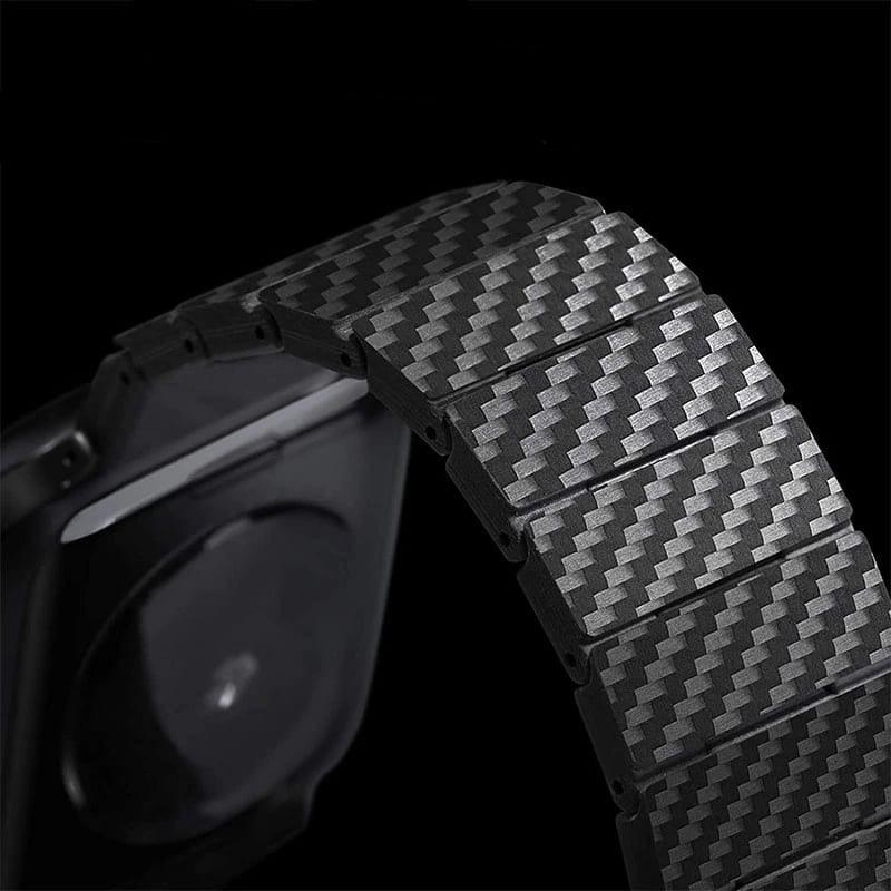 Men's Carbon Fiber Stainless Steel Bracelet