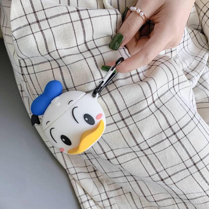 DONALD DUCK SILICONE AIRPODS CASE COVER FOR 1 & 2 - Hanging Owl  India