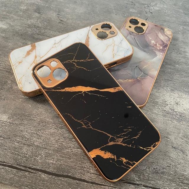 Marble Glossy Glass Case  Customised Mobile Cover – Pop It Out