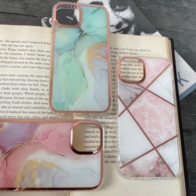 Marble Printed design Silicone Iphone Case For 11-12-13 series - Hanging Owl  India