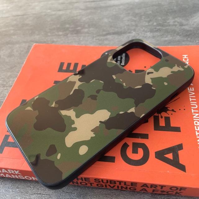 Military Glossy Case For iPhone 11-12-13 Series - Hanging Owl  India