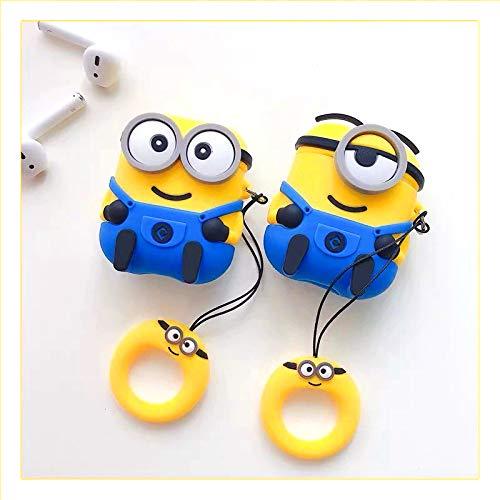 MINION DAVE & STUART SILICONE  AIRPODS CASES - Hanging Owl  India