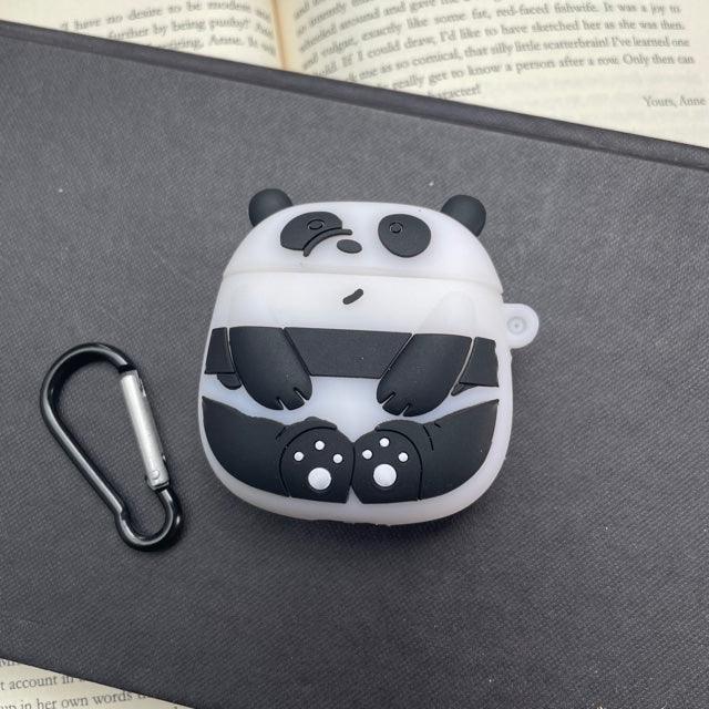 Panda Silicone Airpods Case Cover For 1 & 2 - Hanging Owl  India
