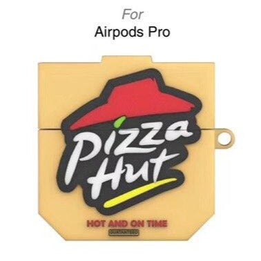 PIZZA HUT SILICONE AIRPODS CASE COVER FOR 1-2 & PRO - Hanging Owl  India