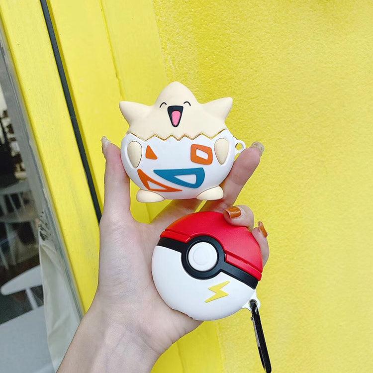 POKEMON SILICONE  AIRPODS CASE COVER FOR 1-2 & PRO - Hanging Owl  India