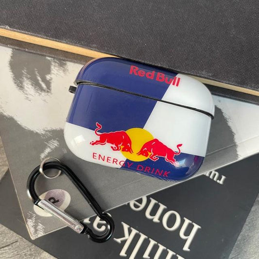 Red-Bull Glossy Silicone Case Cover For AirPods Pro - Hanging Owl  India