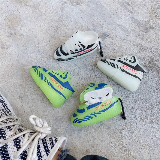 SPLY GREEN SHOE SILICONE AIRPODS CASE COVER FOR 1-2 & PRO - Hanging Owl  India