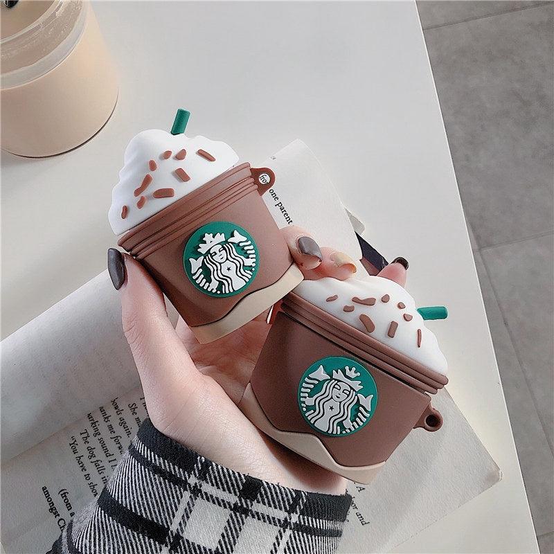 STAR-BUCKS Brown Silicone AirPods Case Cover For 1-2 & PRO - Hanging Owl  India